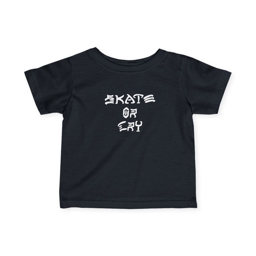 "Skate or Cry "Tee