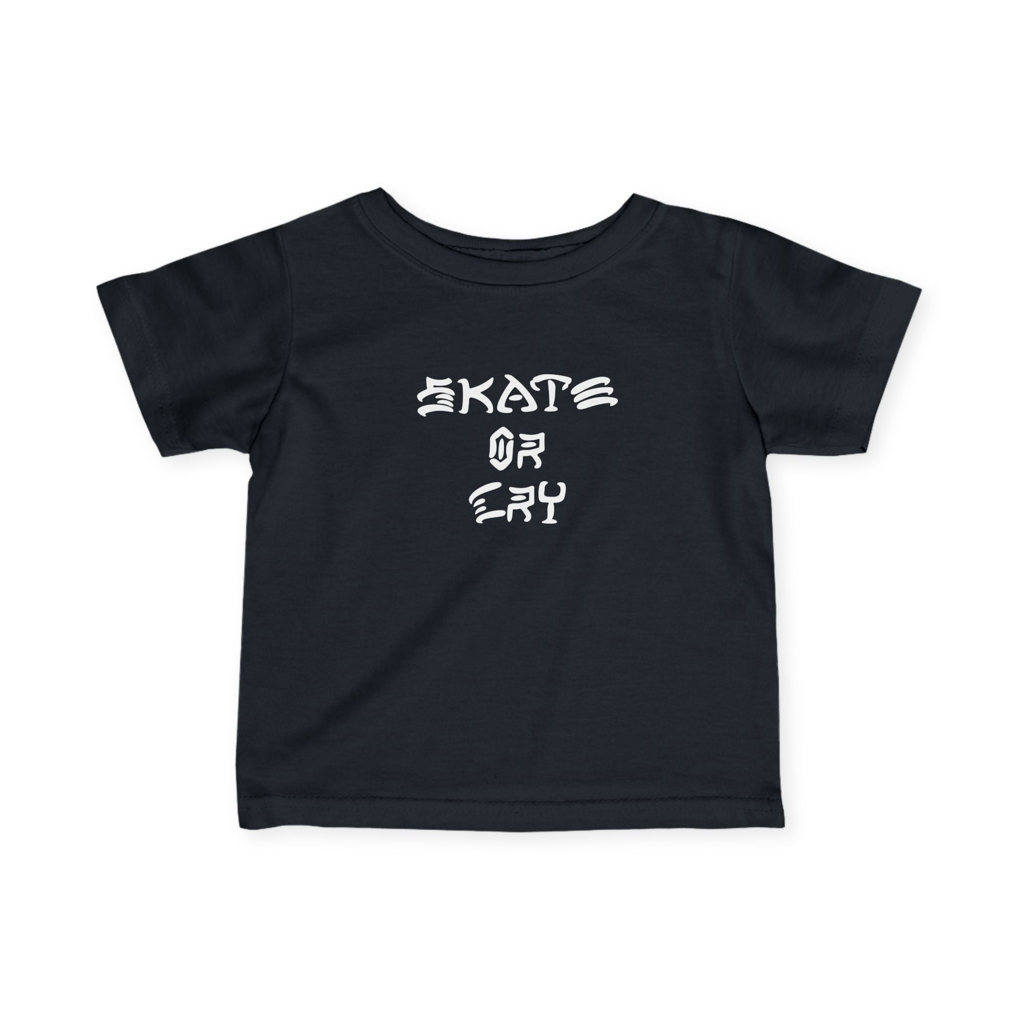 "Skate or Cry "Tee
