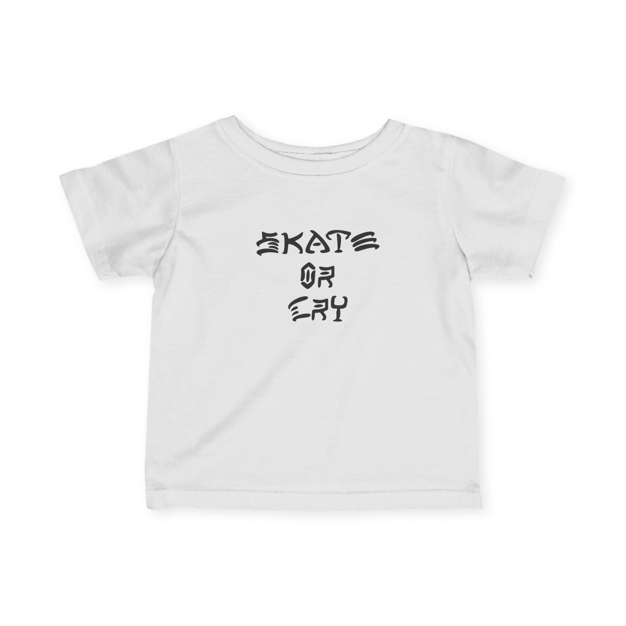 "Skate or Cry "Tee